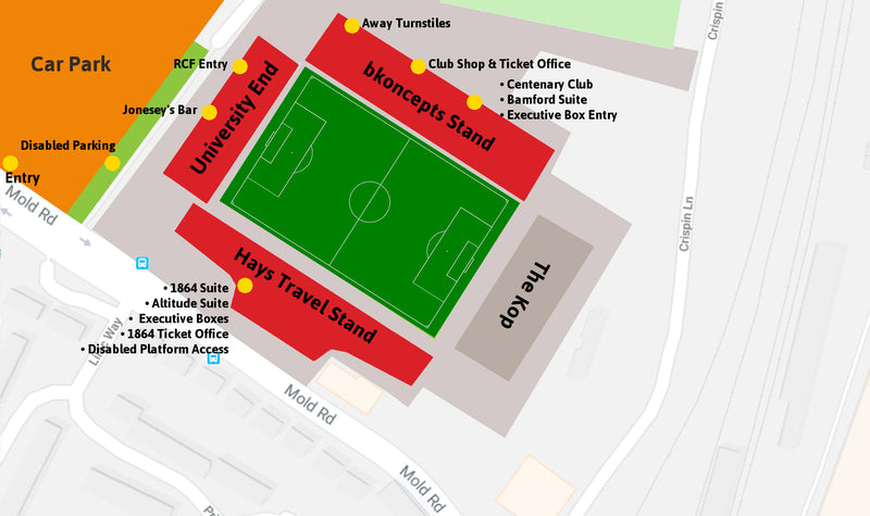 Wrexham - Book Your Tickets