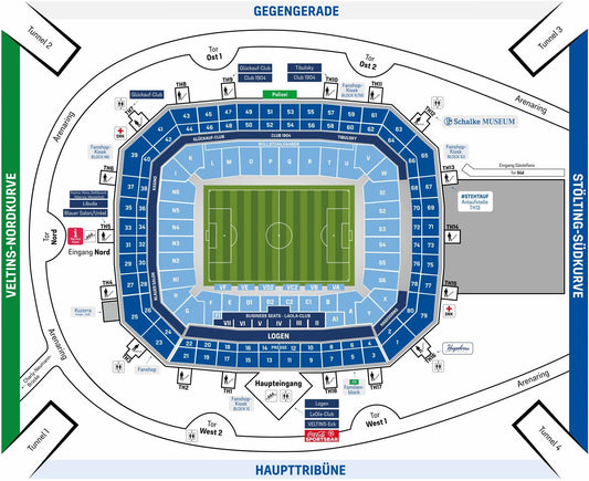 Schalke - Rezervujte si vstupenky