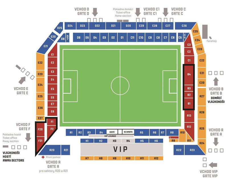 AC Sparta Prague - Book Your Tickets