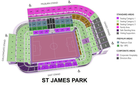 Newcastle - Book Your Tickets