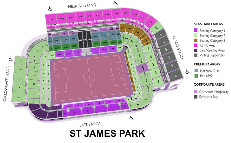 Newcastle - Book Your Tickets